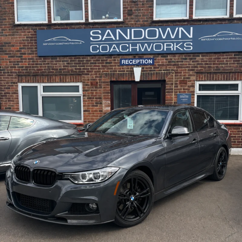 BMW-parked-outside-Sandown-Accident-Repair-Centre