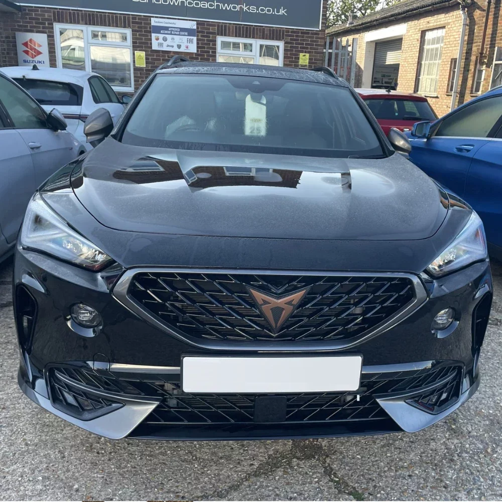 CUPRA accident repair centre.