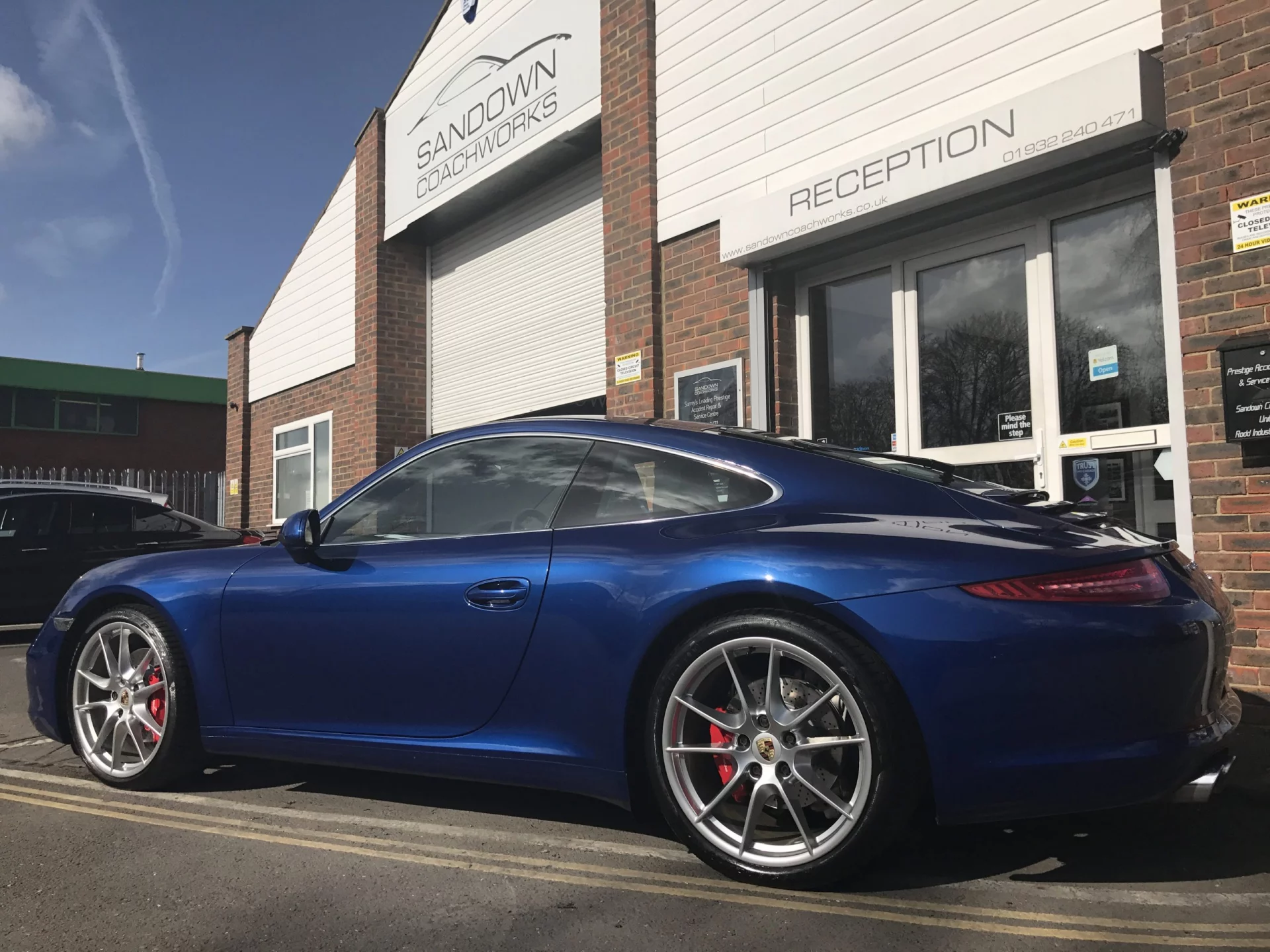 Porsche post repair