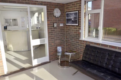 Shepperton Customer Waiting Area