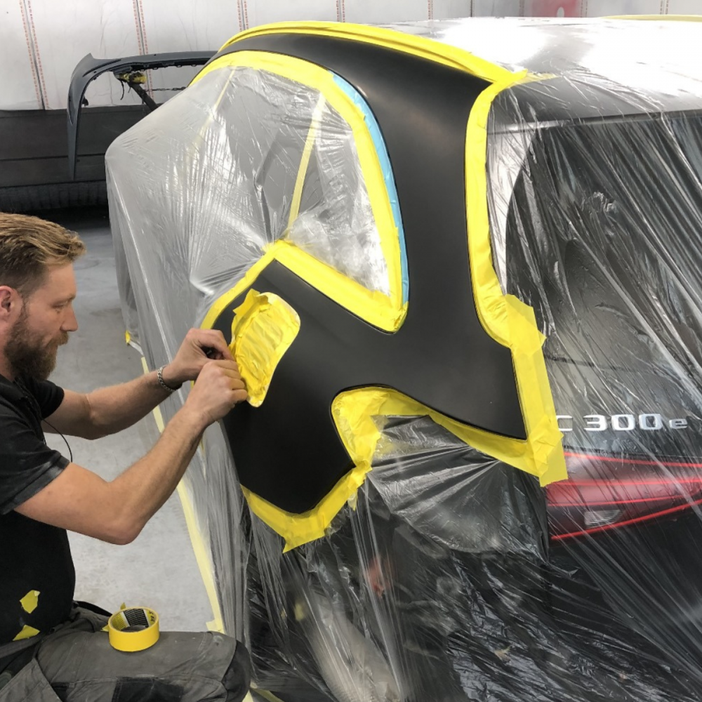 Car Body Shop Respray