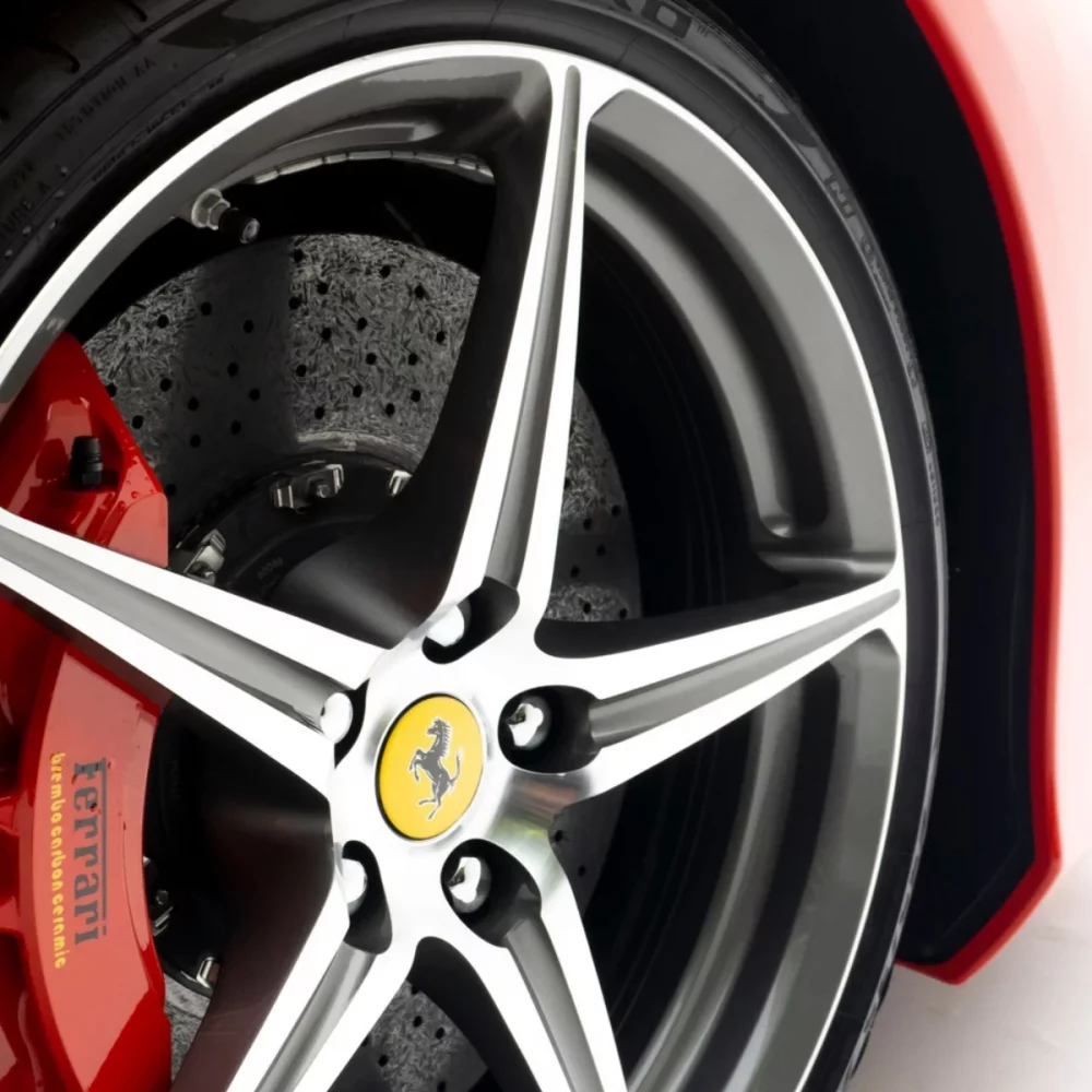 Ferrari Alloy wheel refurbishment